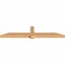 Ekena Millwork Eugene Smooth Timber Gable Bracket, Western Red Cedar, 96"W x 20"H x 5 1/2"D x 5 1/2"F, 5/12 Pitch GBW096X20X0606EUG00SWR - alternate 3